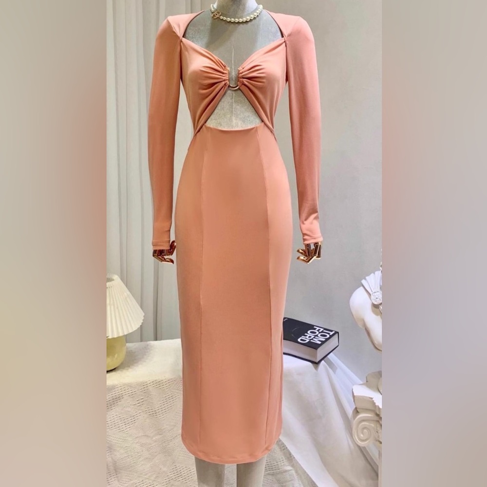 Bodysuit Cut-Out Dress Size S